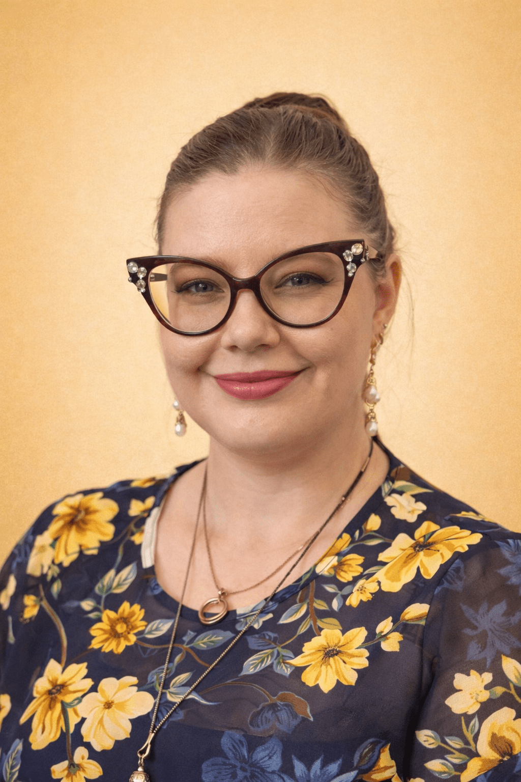 Portrait of women's health acupuncturist, Melody Osgood, at Seneca Falls Acupuncture in the Finger Lakes Region.