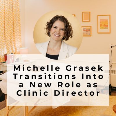 Michelle Grasek transitions to a new role as Clinic Director of Seneca Falls Acupuncture