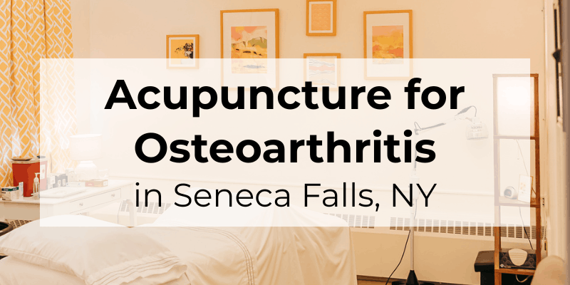 Acupuncture Osteoarthritis in Seneca Falls, NY. Natural relief for knee arthritis, hip arthritis, and more.