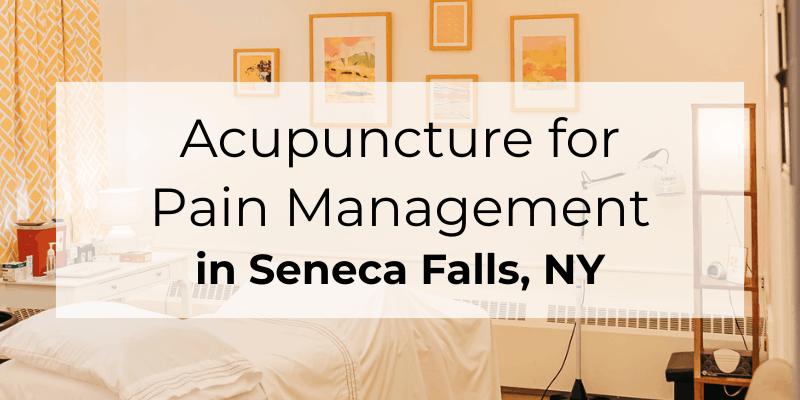 Acupuncture for chronic pain management in Seneca Falls, NY. Natural relief for arthritis, knee pain, shoulder pain, fibromyalgia, headaches and more.